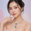 Emerald Midnight Green Imitation  Set