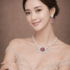 ChatGPT Image Mar 14, 2026 at 08_38_36 PM Ruby Bloom Royale Imitation Necklace & Earrings Set