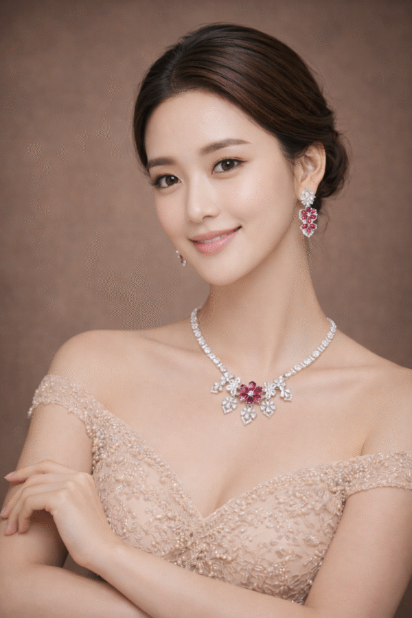 ChatGPT Image Mar 14, 2026 at 08_38_36 PM Ruby Bloom Royale Imitation Necklace & Earrings Set